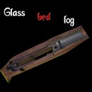 Make glass bed log